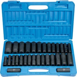 Grey Pneumatic 1512DM 1/2" Impact Socket Set