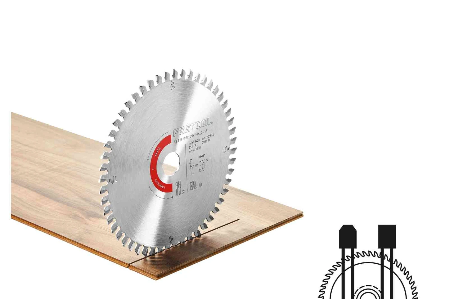 Festool 205562 Laminate 52-Tooth Saw Blade 1 Festool 205562 Laminate 52-Tooth Saw Blade