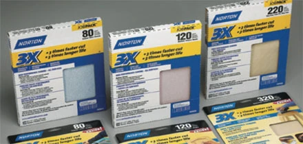 Norton 3x Abrasive Sheets 1 Norton 3x Abrasive Sheets