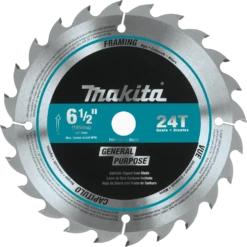 Makita A-85092 6-1/2" 24T Carbide-Tipped Circular Saw Blade