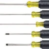 Klein 85075 5-Piece Cushion-Grip Screwdriver Set