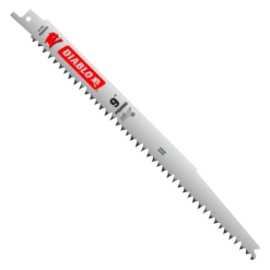 Diablo 9" Fleam Ground Reciprocating Saw Blades For Clean Wood & Pruning