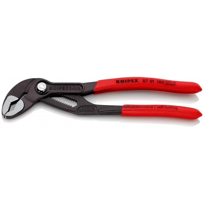 Knipex 8701180 Cobra 7-1/4" Water Pump Pliers 1 Knipex 8701180 Cobra 7-1/4" Water Pump Pliers