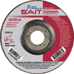 United Abrasives - Sait 20063 4-1/2" X 1/4" General Purpose Grinding Wheel