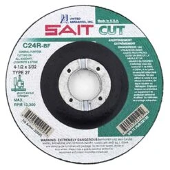 United Abrasives - Sait 22025 4-1/2" X 3/32" Concrete Cutting Wheel