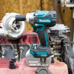 Makita XWT15Z 18V LXT Brushless Cordless 1/2" Square Drive Impact Wrench W/ Detent Anvil (Tool Only) -Famous Tool Store cc33e03d f950 42b3 abc7 3335490bd54e xwt15z f 1500px