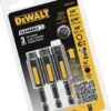 DeWalt DWA2240IR 3 Peice Cleanable Nut Setter Kit