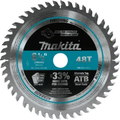 Makita A-99932 6-1/2" 48T Carbide-Tipped Cordless Plunge Saw Blade