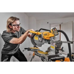 DeWalt DCS781X1 12" Double Bevel Sliding Compound FlexVolt Miter Saw Kit 14 DeWalt DCS781X1 12" Double Bevel Sliding Compound FlexVolt Miter Saw Kit -Famous Tool Store image 0da10639 b4db 4b6f a85f ff07fc804d34