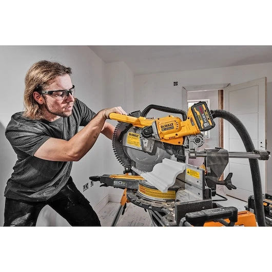 DeWalt DCS781X1 12" Double Bevel Sliding Compound FlexVolt Miter Saw Kit 7 DeWalt DCS781X1 12" Double Bevel Sliding Compound FlexVolt Miter Saw Kit - Image 7