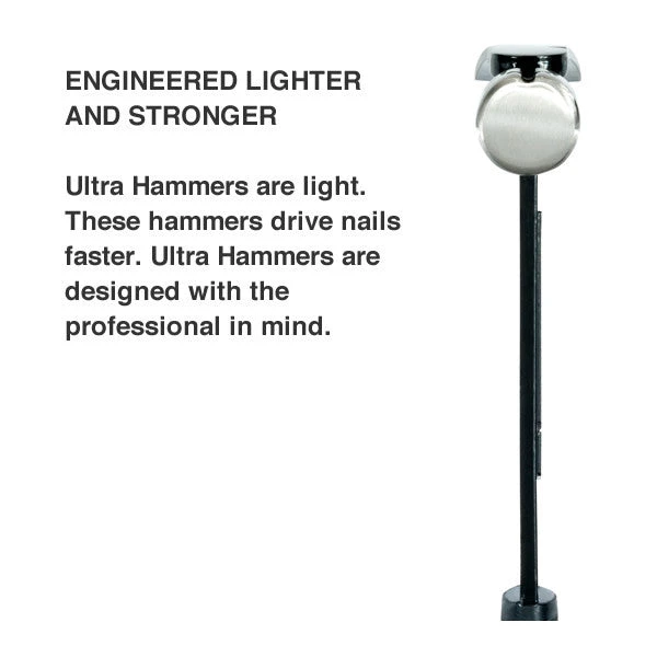 Estwing EB-19S 19 Oz Ultra Series Black Hammer 3 Estwing EB-19S 19 Oz Ultra Series Black Hammer - Image 3