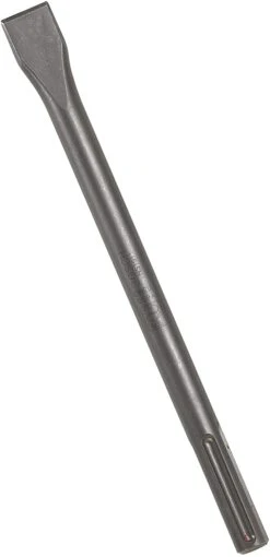 Bosch HS1812 1"x 18" Flat Chisel Round Hex/Spline Hammer Steel