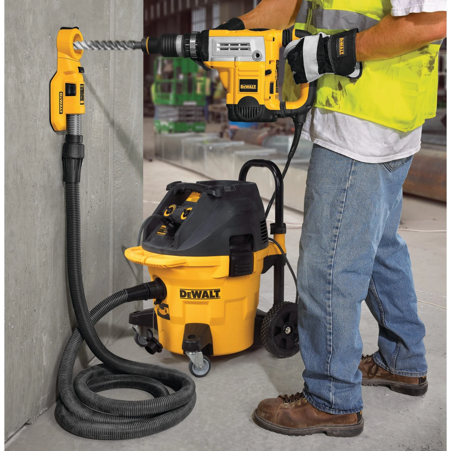DeWalt DWH050K Large Hammer Dust Extraction - Hole Cleaning 3 DeWalt DWH050K Large Hammer Dust Extraction - Hole Cleaning - Image 3