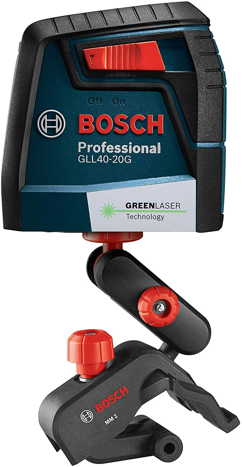 Bosch GLL40-20G Green-Beam Self-Leveling Cross-Line Laser 3 Bosch GLL40-20G Green-Beam Self-Leveling Cross-Line Laser - Image 3