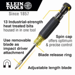 Klein 32303 14-in-1 Multi-Bit Adjustable Length Screwdriver -Famous Tool Store image 55ec492b b108 498d ae51 6202ce64fc21