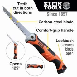 Klein 31737 Folding Jab Saw -Famous Tool Store image 5d0b504e 71a2 4d6c 92e9 dfdcec7c7c2f