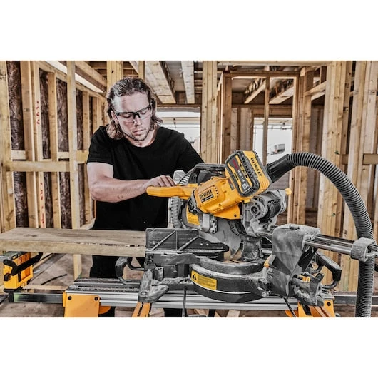DeWalt DCS781X1 12" Double Bevel Sliding Compound FlexVolt Miter Saw Kit 8 DeWalt DCS781X1 12" Double Bevel Sliding Compound FlexVolt Miter Saw Kit - Image 8
