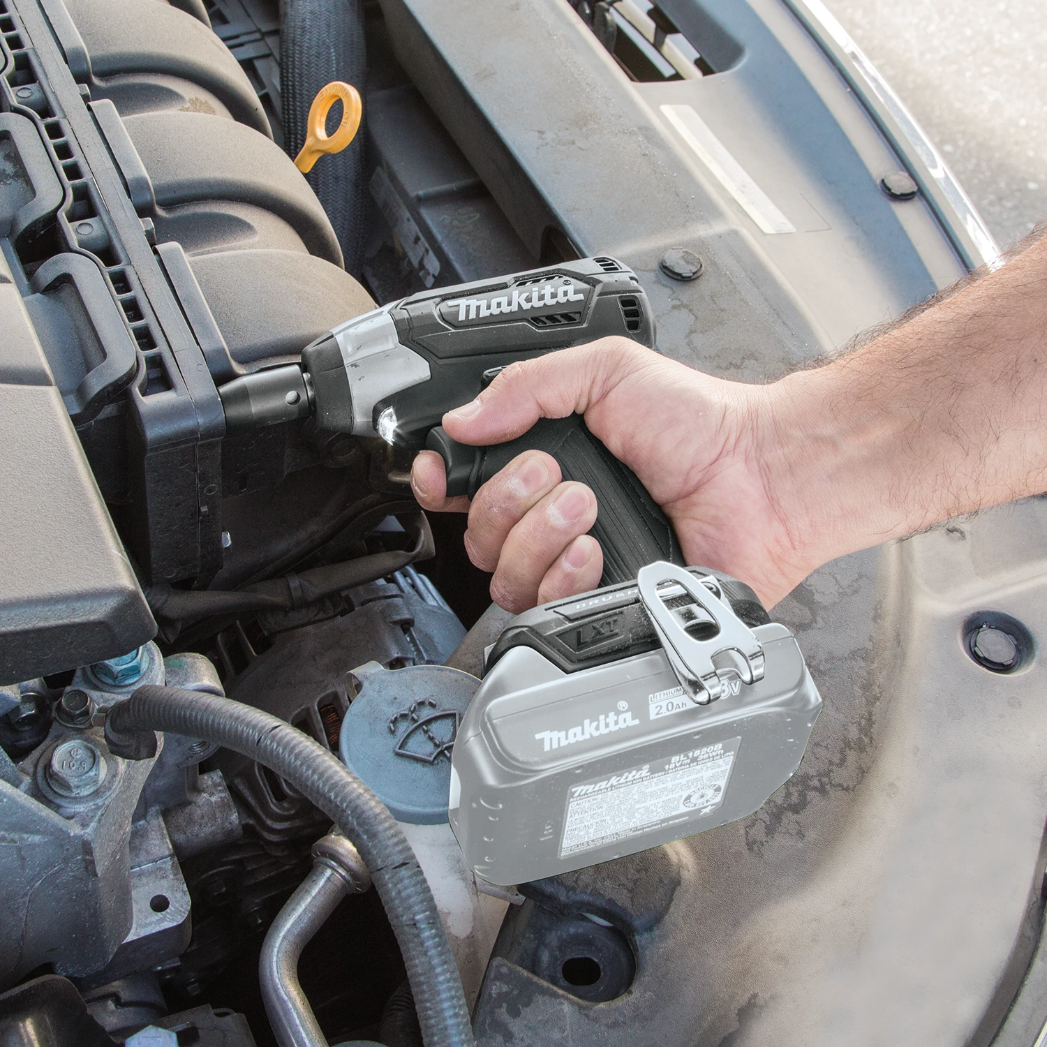 Makita XWT12ZB 18V LXT Sub Compact 3/8" Square Drive Impact Wrench (Tool Only) 3 Makita XWT12ZB 18V LXT Sub Compact 3/8" Square Drive Impact Wrench (Tool Only) - Image 3