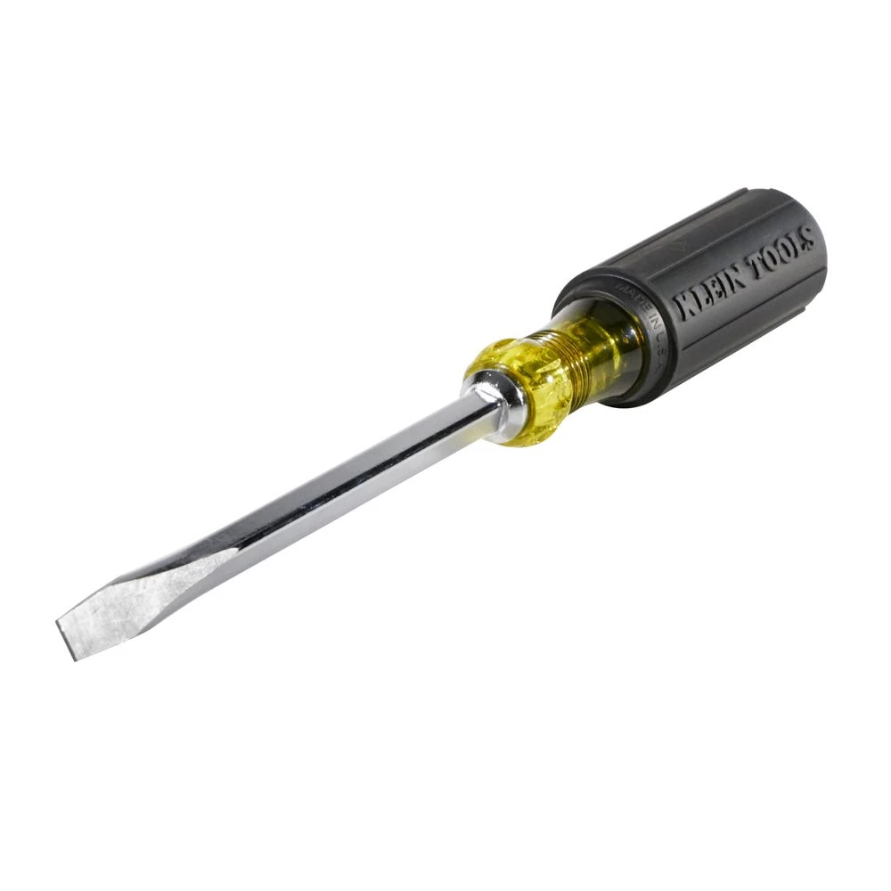Klein Keystone-Tip Slotted Screwdrivers 1 Klein Keystone-Tip Slotted Screwdrivers