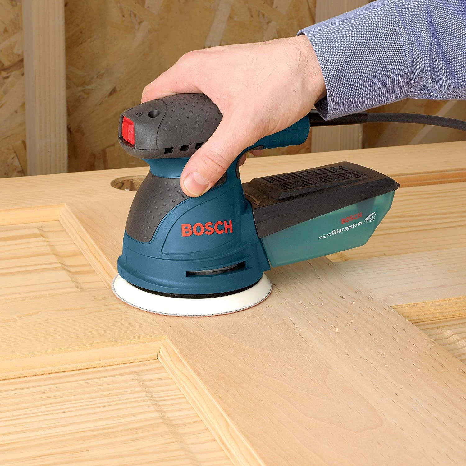 Bosch ROS20VSC 5" Palm-Grip Sander Kit 3 Bosch ROS20VSC 5" Palm-Grip Sander Kit - Image 3