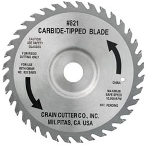 Crain 821 6-1/2" Super Saw Wood Blade 1 Crain 821 6-1/2" Super Saw Wood Blade