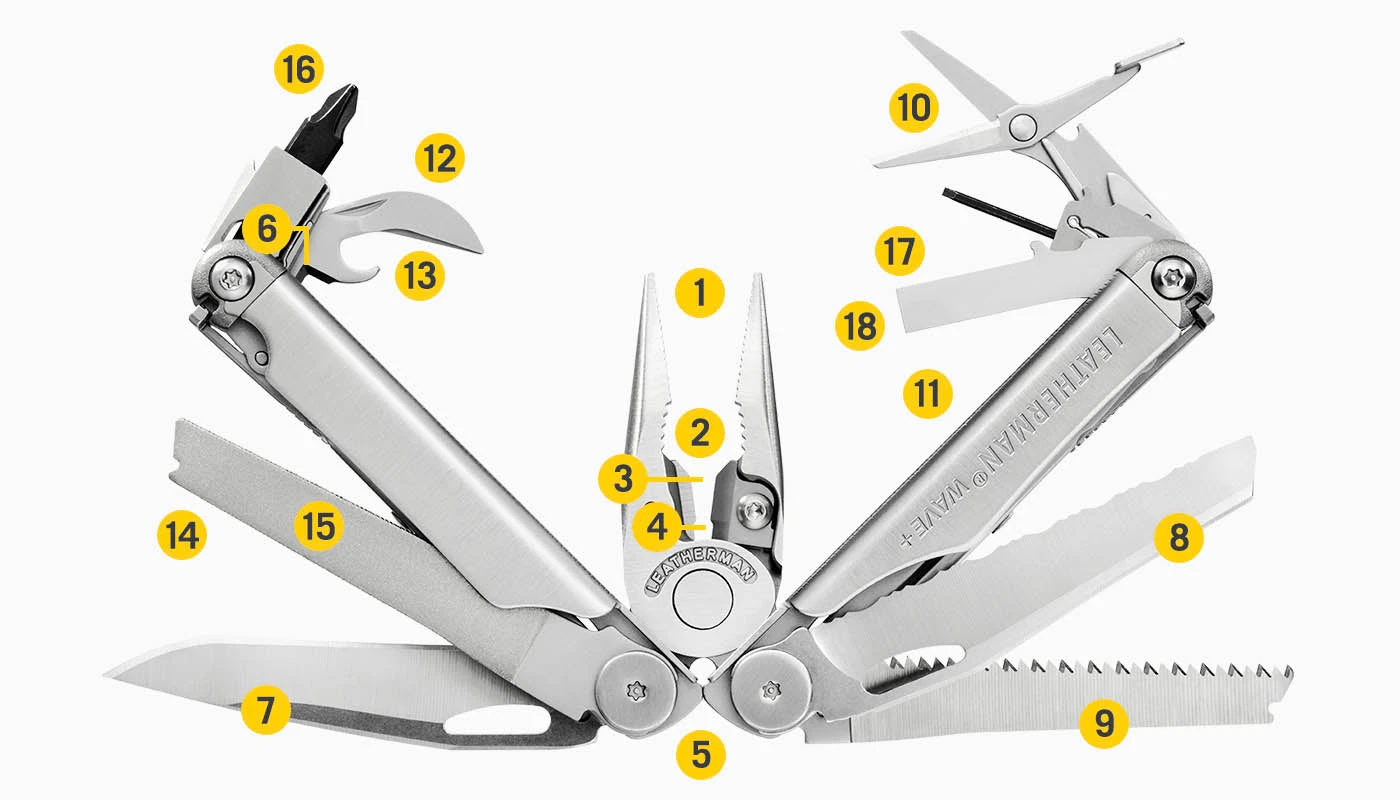 Leatherman 832531 Wave Plus Multi-Tool 4 Leatherman 832531 Wave Plus Multi-Tool - Image 4