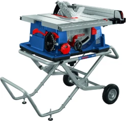 Bosch 4100XC-10 10" Worksite Table Saw With Gravity-Rise Wheeled Stand