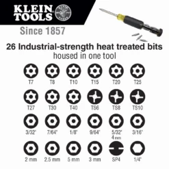 Klein 32307 27-in-1 Multi-Bit Tamperproof Screwdriver -Famous Tool Store image ea1f3211 1b6a 48fa a3df 167ba6473884