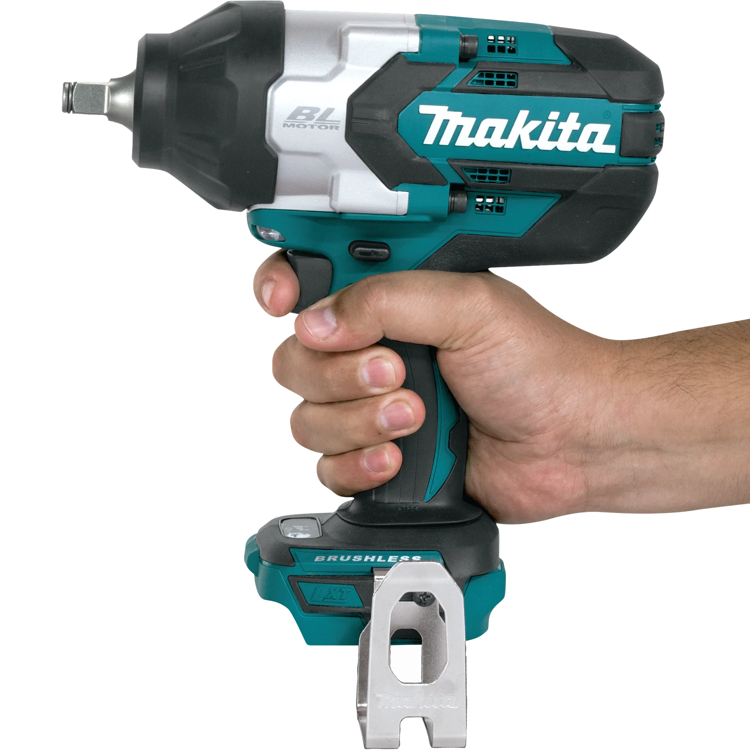 Makita XWT08Z 18V LXT High Torque 1/2" Square Drive Impact Wrench (Tool Only) 2 Makita XWT08Z 18V LXT High Torque 1/2" Square Drive Impact Wrench (Tool Only) - Image 2