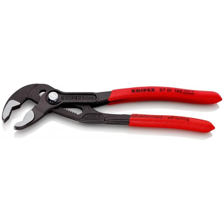 Knipex 8701180 Cobra 7-1/4" Water Pump Pliers 2 Knipex 8701180 Cobra 7-1/4" Water Pump Pliers - Image 2